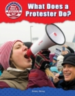 Image for What Does a Protester Do?
