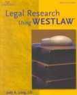 Image for Legal Research Using WESTLAW