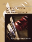Image for Introduction To Law For Paralegals