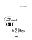 Image for Sams Teach Yourself Xslt in 21 Days.