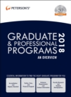 Image for Graduate &amp; Professional Programs: An Overview 2018