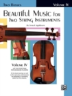 Image for BEAUTIFUL MUSIC FOR 2 STR INST BK4 DB