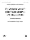 Image for CHAMBER MUSIC FOR TWO STR INST BK3 PNO