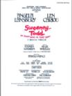 Image for Sweeney Todd : Vocal Score