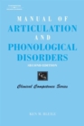 Image for Manual of Articulation and Phonological Disorders : Infancy through Adulthood