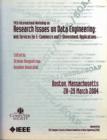 Image for International Workshop on Research Issues on Data Engineering : Web Services for E-commerce and E-government Applications (RIDE-WS-ECEG 2004)