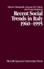 Image for Recent Social Trends in Italy, 1960-1995