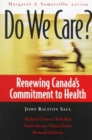 Image for Do We Care? : Renewing Canada&#39;s Commitment to Health