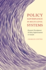 Image for Policy governance in multi-level systems  : economic development and policy implementation in Canada