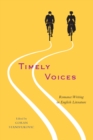 Image for Timely voices  : romance writing in English literature