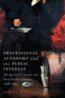 Image for Professional Autonomy and the Public Interest