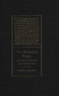 Image for The Old English elegies: a critical edition and genre study