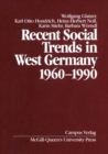 Image for Recent Social Trends in West Germany, 1960-1990