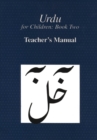 Image for Urdu for Children, Book II, Teacher&#39;s Manual: Teacher&#39;s Manual