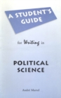 Image for Student&#39;s Guide for Writing in Political Science
