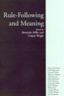 Image for Rule-Following and Meaning