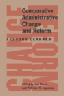 Image for Comparative administrative change and reform: lessons learned
