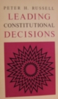 Image for Leading Constitutional Decisions.