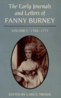 Image for The Early Journals and Letters of Fanny Burney: Volume I, 1768-1773
