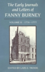 Image for The Early Journals and Letters of Fanny Burney: Volume II, 1774-1777