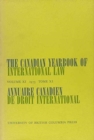 Image for The Canadian Yearbook of International Law, Vol. 11, 1973