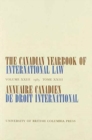 Image for The Canadian Yearbook of International Law, Vol. 23, 1985