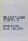 Image for The Canadian Yearbook of International Law, Vol. 30, 1992