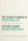 Image for The Canadian Yearbook of International Law, Vol. 32, 1994