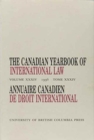 Image for The Canadian Yearbook of International Law, Vol. 34, 1996