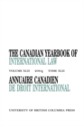 Image for The Canadian Yearbook of International Law, Vol. 42, 2004