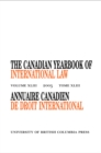Image for The Canadian Yearbook of International Law, Vol. 43, 2005