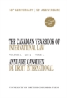 Image for The Canadian Yearbook of International Law, Vol. 50, 2012