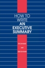 Image for How to Write an Executive Summary
