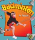 Image for Badminton in action
