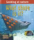 Image for What Shape is It?