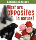 Image for What are opposites in nature?
