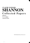 Image for Claude E. Shannon : Collected Papers