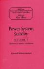 Image for Power System Stability, Volumes I, II, III
