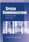Image for Speech Communications : Human and Machine