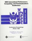 Image for Performance, Computing and Communications : International Conference Proceedings