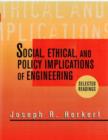 Image for Social, Ethical, and Policy Implications of Engineering