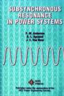 Image for Subsynchronous Resonance in Power Systems