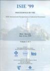 Image for 1999 IEEE International Symposium on Industrial Electronics (Isie)