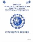 Image for 2000 IEEE Industrial and Commercial Power Systems Technical Conference (I&amp;Cps)