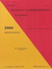 Image for 2000 Reliability &amp; Maintainability Annual Symp