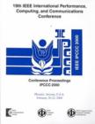 Image for Performance, Computing and Communications : International Conference Proceedings