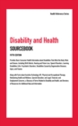 Image for Disability and Health Sourcebook: Basic Consumer Health Information About Disabilities That Affect the Body, Mind, and Senses, Including Birth Defects, Hearing and Vision Loss, Speech Disorders, Learning Disabilities, Psychiatric Disorders, Degenerative Diseases, and Disabilities Cau
