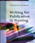 Image for Writing for Publication in Nursing