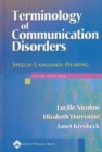 Image for Terminology of communal disorders