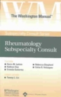 Image for The Washington Manual Rheumatology Subspecialty Consult